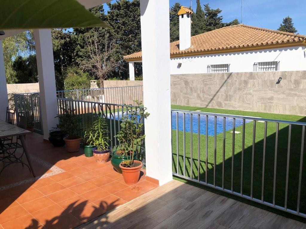 Casas Juani- Chalet Con Piscina Conil De La Frontera Dış mekan fotoğraf